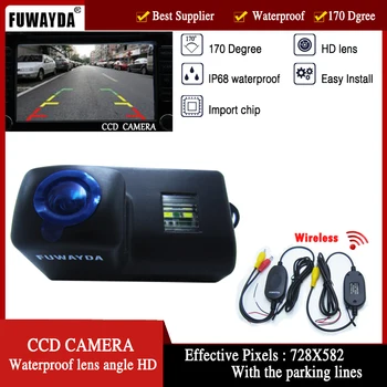 FUWAYDA Wrieless HD CCD tolatókamera 420 vonalak 170 széles látószög kamera Színes Biztonsági autó KAMERA Peugeot Partner Tepee