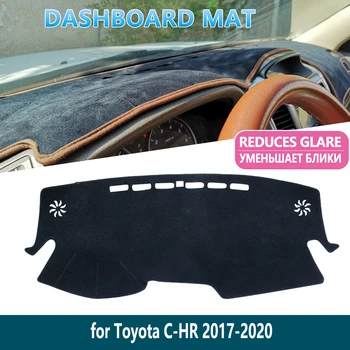 a Toyota C-HR 2017 2018 2019 2020 CHR C HR Dashmat Védeni Műszerfal Szőnyeg Fedél Pad Belső Nap Árnyékban Műszerfalon Autó Tartozékok