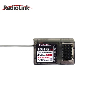 Radiolink 2.4 G 6-ch gyro integrált vevő R6FG a RC6GS, RC4GS, RC4G, RC3S, T8FB adó